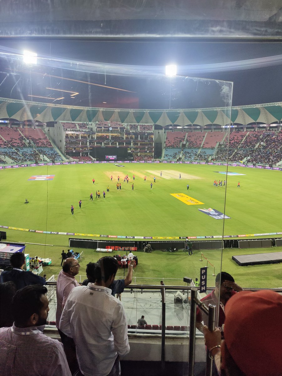Thanku  @Dream11 for the hospitality tickets.. 
Thanku So Much.. 😎
It was an amazing experience watching the Match from the VIP Lounge. 💖 

Special thanks to #mithunsir 
#IPL2023 #LucknowSuperGiants #DelhiCapitals  #LSGvDC