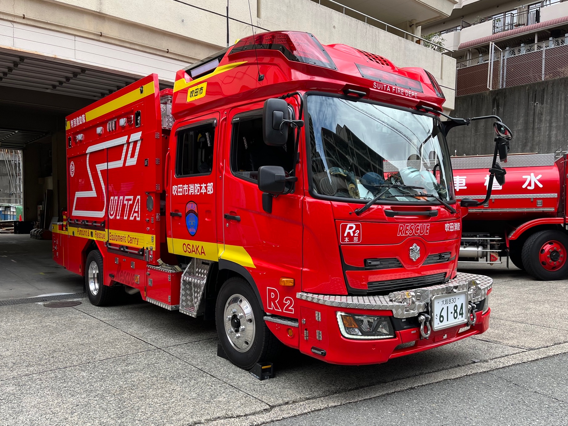 masa | 川崎市消防局 多摩消防署 多摩2(水槽付きポンプ車) 車種