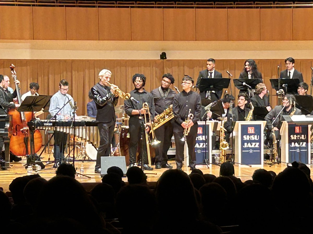 Jesse D. Espinosa (@espinosajesse) on Twitter photo #proudbanddirectormoment
Congrats to the <a href="/KleinForest/">Klein Forest HS</a> Jazz Orchestra! Straight 1‘s and 1st Place at the <a href="/SamHoustonState/">Sam Houston State</a> Bill Watrous Jazz Festival!!🦅🔥🏆
Special congrats to Kenny Tatum and Jae Espinosa for winning Outstanding Soloist Awards!🎷🎺Go Golden Eagle Band! #flyhigh #proudbanddirectormoment
Congrats to the <a href="/KleinForest/">Klein Forest HS</a> Jazz Orchestra! Straight 1‘s and 1st Place at the <a href="/SamHoustonState/">Sam Houston State</a> Bill Watrous Jazz Festival!!🦅🔥🏆
Special congrats to Kenny Tatum and Jae Espinosa for winning Outstanding Soloist Awards!🎷🎺Go Golden Eagle Band! #flyhigh