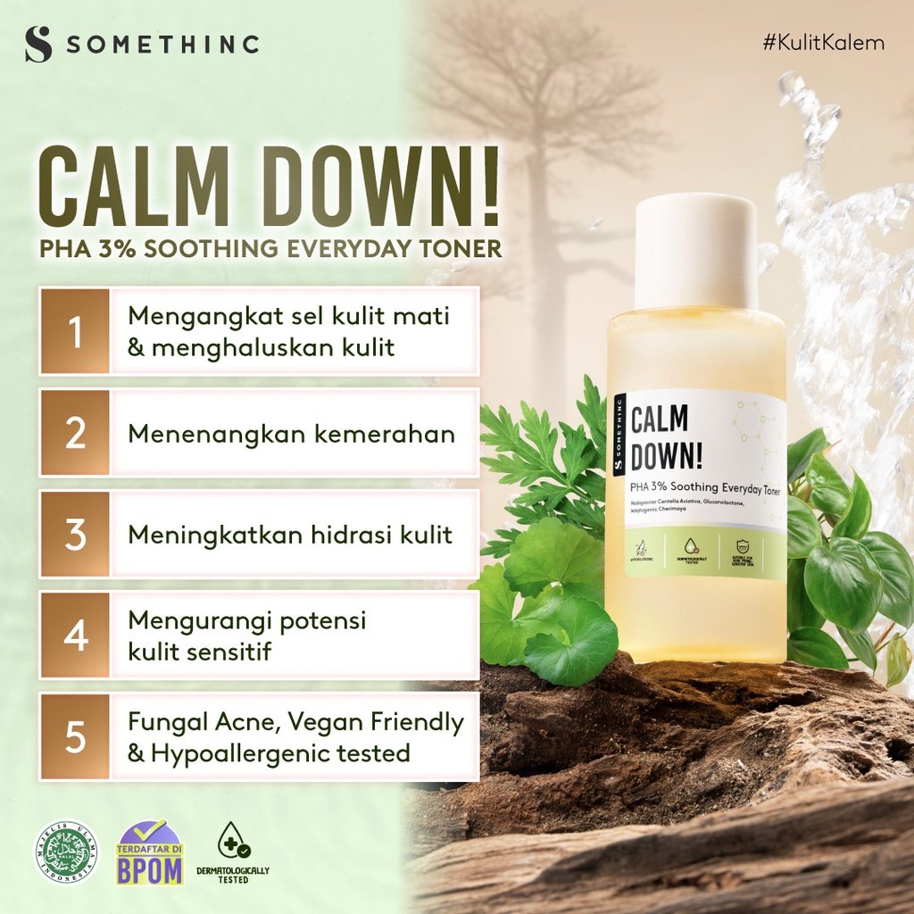 nanarumara's tweet photo. [NEW LAUNCH] SOMETHINC Calm Down! Series (Bubble Cleanser, Barrier Serum, R-Cover Cream, Soothing Toner)

🔗https://t.co/U2MGt9KwHZ

#shopeeaffiliate #rekomendasi #skincare #somethinc #cleanser #toner #serum #moisturizer https://t.co/kloRgBJZL9