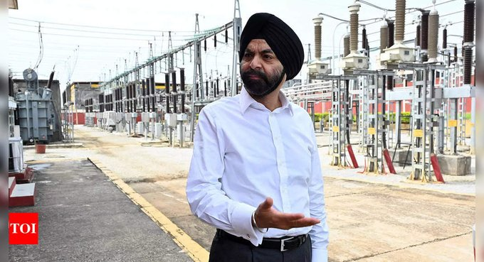timesofindia's tweet photo. #TOIColumn | Can #AjayBanga make green finance cheaper?
For countries like India, the major problem is not the availability but cost of green finance. The bank can help make enormous commercial loans more affordable, writes SA Aiyar
https://t.co/NDxOM2XXNc https://t.co/zXMO8j5fj1