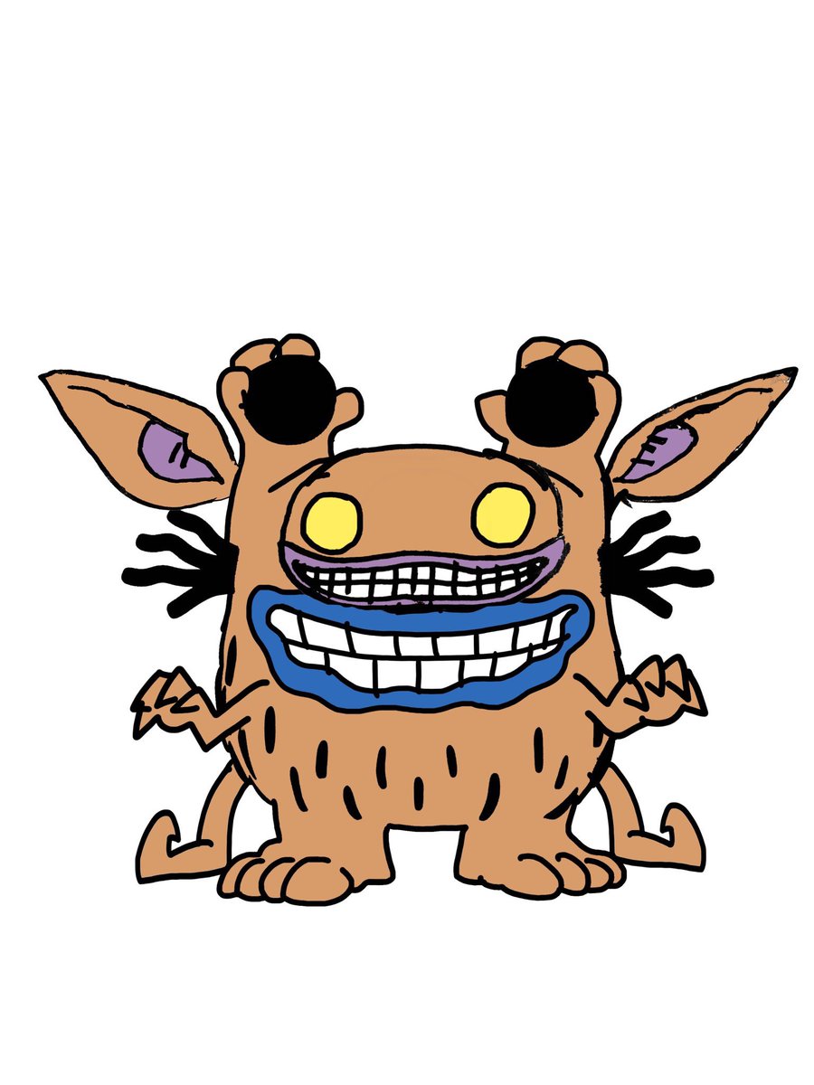 Joined at the Hip of Krickis join Funko Pop! with Ickis and Krumm each other. #Funko #Pop #Funkopop #Nickelodeon #Krickis #Ickis #Krumm #Aaahhrealmonsters