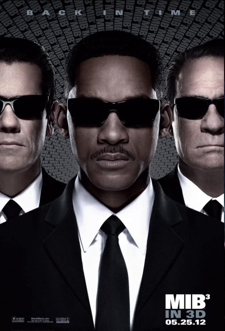 2012:  @MenInBlack III premieres! Agent J (#WillSmith) travels in time to M.I.B. in 1969 to stop an Boris the Animal (@AJemaineClement) from assassinating Agent K (#JoshBrolin) and changing history! #tommyleejones #BarrySonnenfeld #paradoxparkway #timetravel like & follow!