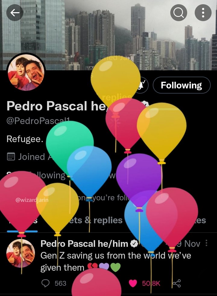 wizardjarin's tweet photo. IT'S BALLOONS DAY FOR OUR BELOVED 💜💜💜💜💜💜💜 https://t.co/QdcfUcZttA