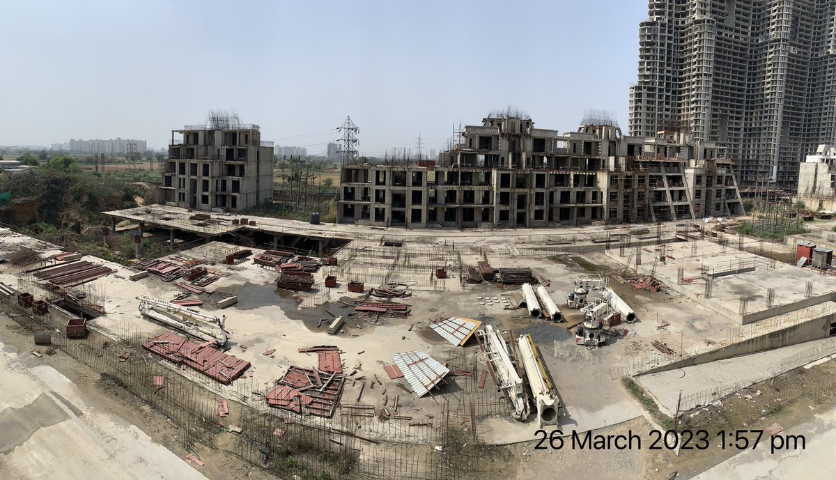 SocietyRGFBA's tweet photo. @HTGurgaon @leenadhankhar #RahejaDevelopers blame delay in #RahejaRevanta on #Haryana #Government not providing infrastructure, but just look at the civil structures. This can not be because of lack of infrastructure. @dtcphry @cmohry @MoHUA_India https://t.co/Y2YFu3kUNM