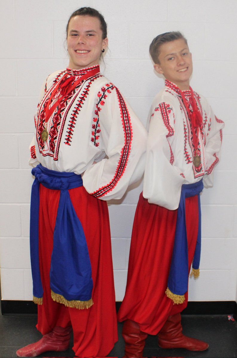ZolotoDancers's tweet photo. Capped off the weekend at Manitoba Ukrainian Dance Festival with a double gold medal 🏅🏅 by our teenage dancers!!
The boys & girls performed their Kozachok to a great score followed by the girls earning gold for their Poltava dance.
#mudf #zolotodancers https://t.co/GCU7YkWUCy
