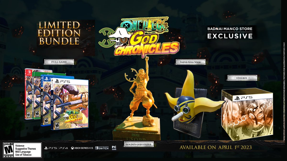 I know it's late, but I can finally reveal what I've been working on that's made me so inactive on social media. I'm very proud to have worked on this and to reveal it on Usopp's birthday! It's available today!!
.
.
.
.
 #onepiecegodchronicles #onepiece #usopp #onepiece2023