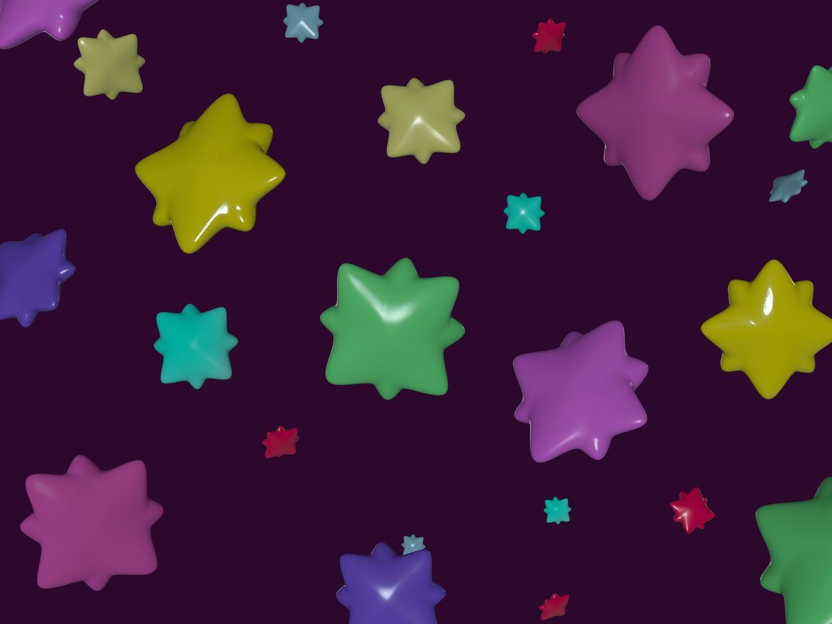 4113melanie's tweet photo. Trying out Nomad Sculpt :) little Estrellas (star) moment ! 🌟 

#nomadsculp #maya #3DModel #stars https://t.co/LTAe80daPZ