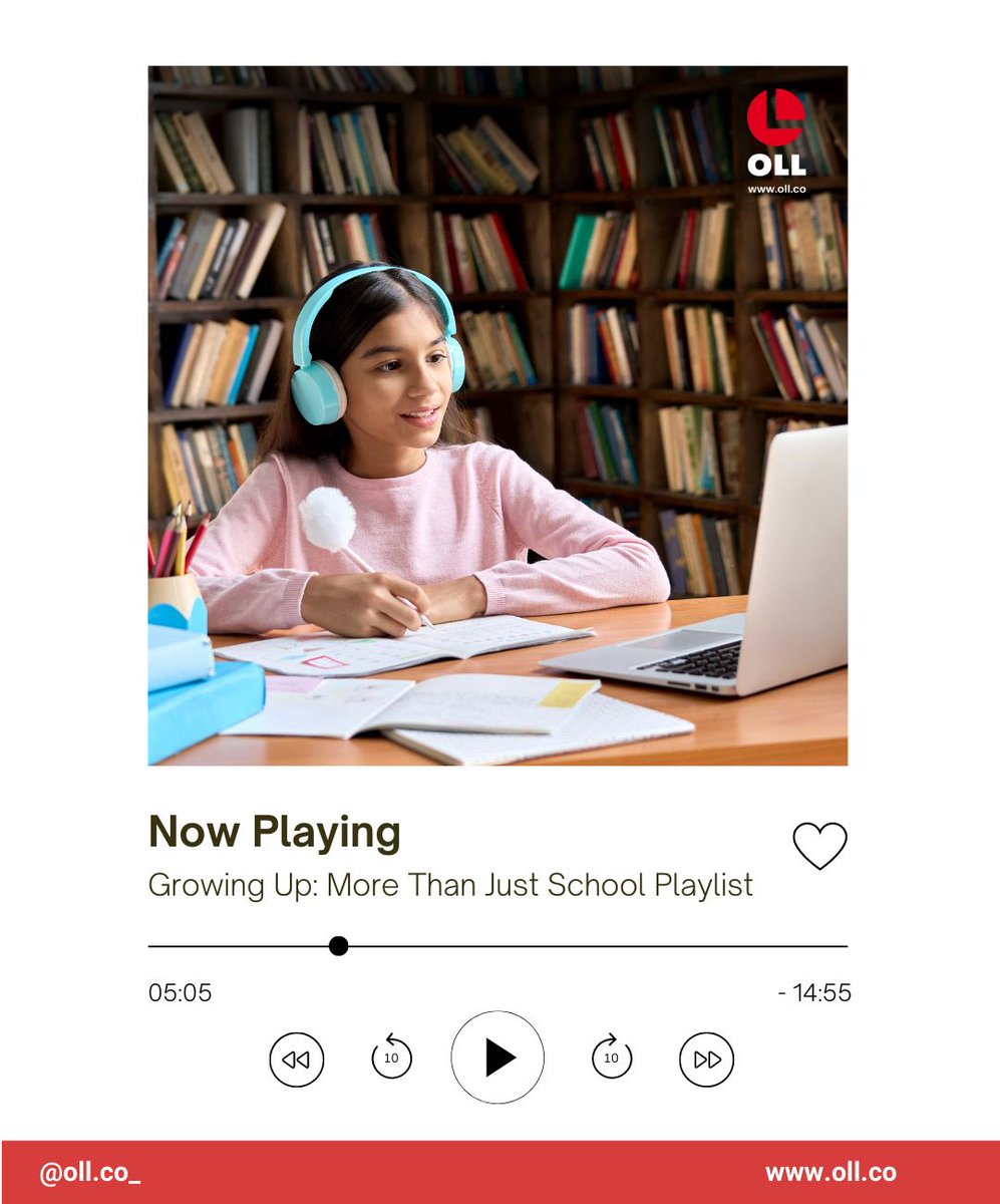 Growing up More than just School Playlist 
.
.
#oll #onlinelivelearning #study #schooling #schoollife #learning