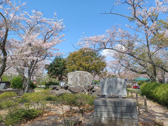 下関にある戦場ヶ原公園に花見に来ました。とても綺麗に桜が咲いてるこの地は日中戦争、太平洋戦争の慰霊地でもあります。以前読