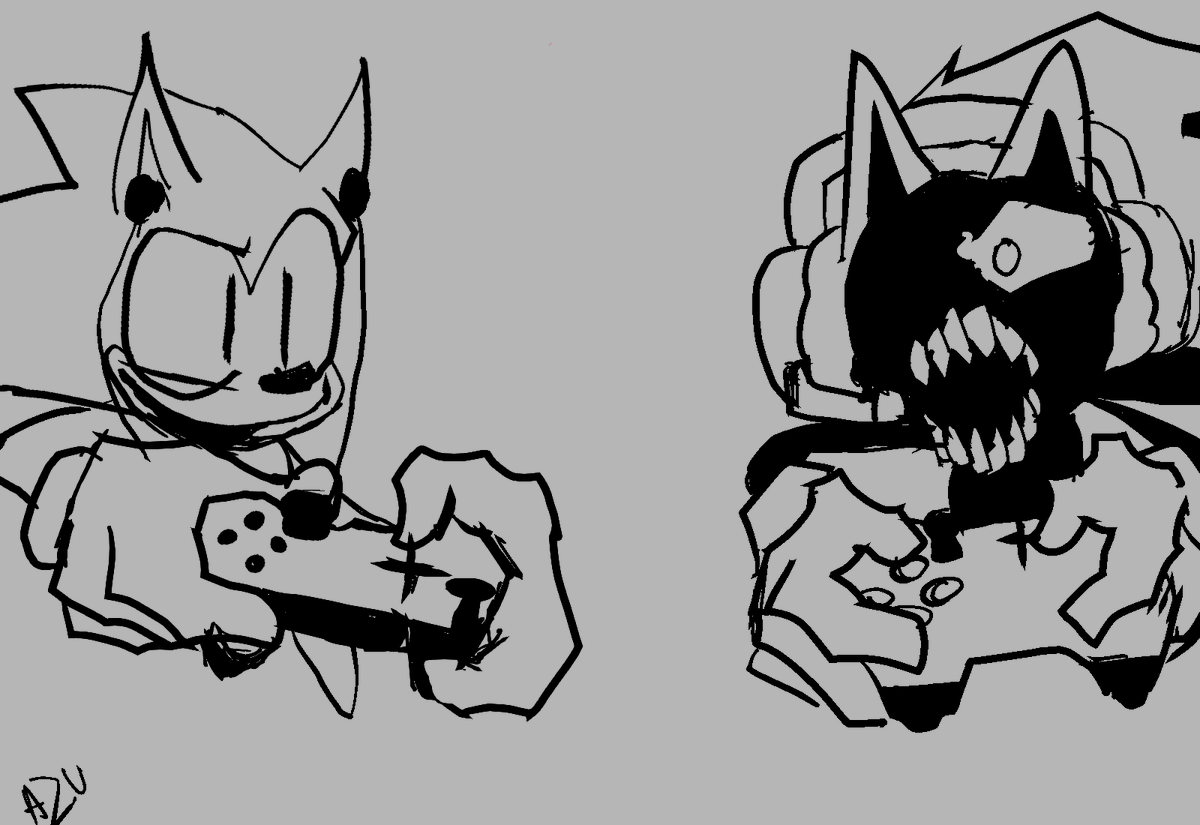 lAZUliLudicrous's tweet photo. I imagine they would (not) be friends
Quick lil shitty doodle but I feel like we need more drawings like this in this community
#sonicexe #rewritesweep #cyclopssweep https://t.co/yoeIriR03F