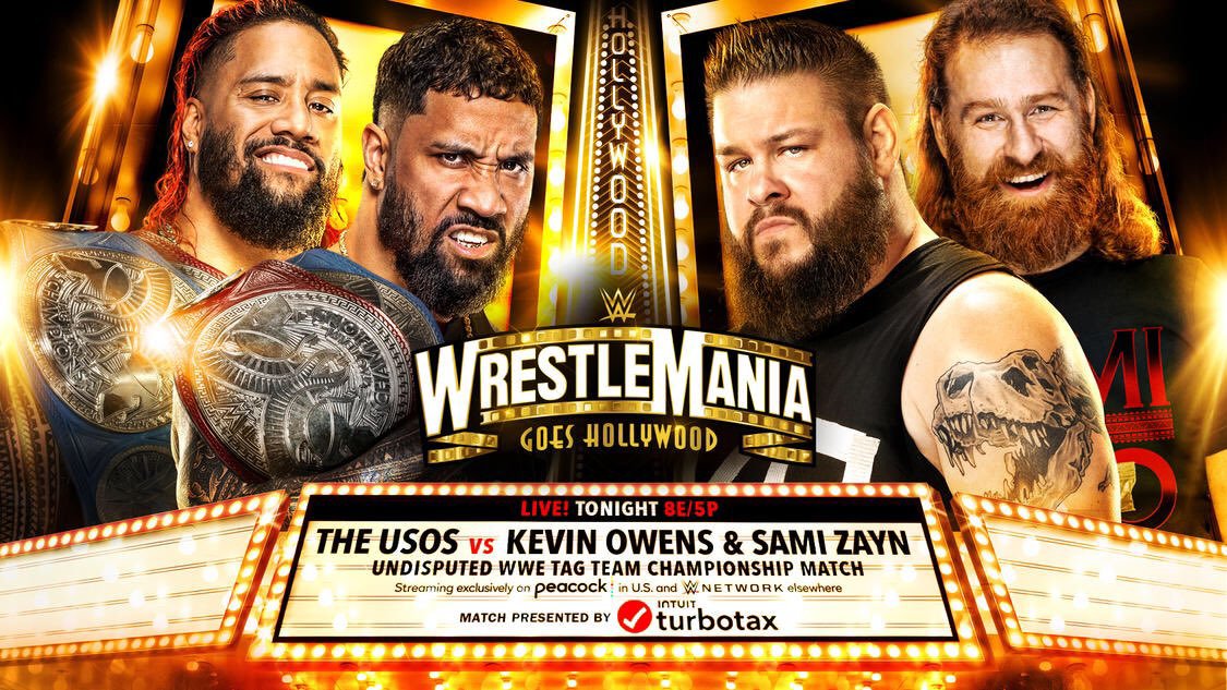 The_Vegas_Icon's tweet photo. Finally here we go...

Main event time...

#WrestleMania 
@The_Vegas_Icon 
#WrestleMania39 

Title change...
I can feel it... https://t.co/xUr8gmHHIe