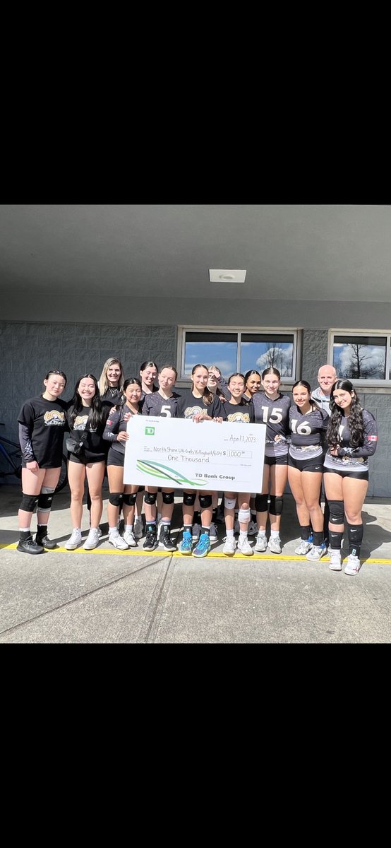Investing in youth sport TD Park Royal is pleased to support North Shore U16 Girls Volleyball/604 Volleyball for future tournaments. Good luck! #PacGivesBack ⁦<a href="/juliearmour_td/">Julie Armour</a>⁩ ⁦@ChristinaSunwoo⁩ ⁦<a href="/dianepaolo/">Diane Ormiston</a>⁩