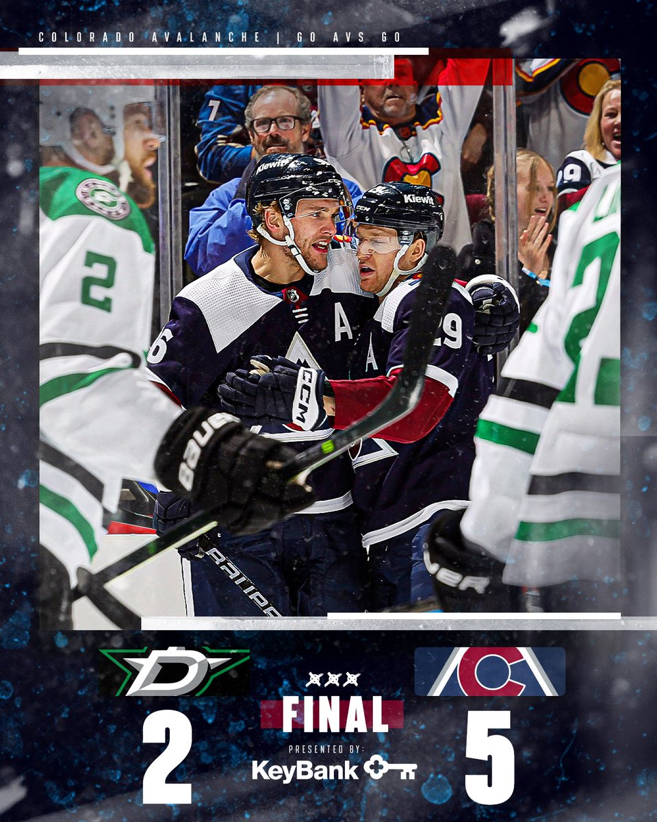 Avalanche's tweet image. A statement win. 

#GoAvsGo