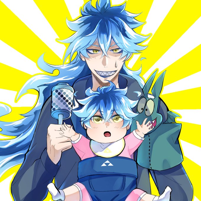 「blue hair brothers」 illustration images(Latest)｜4pages