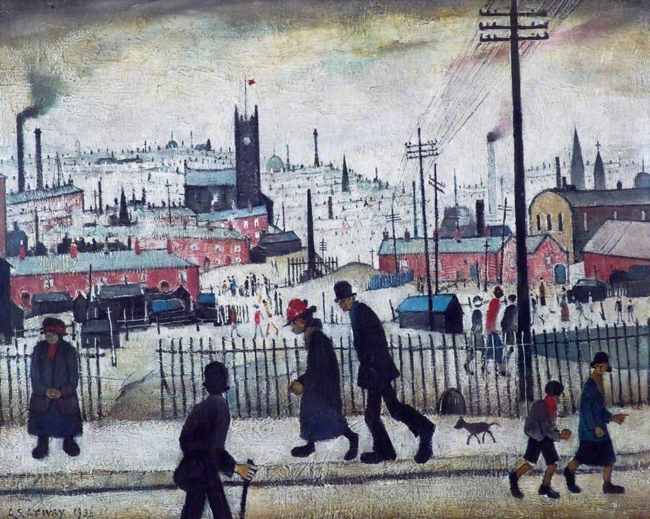 View of a Town, 1936 #lslowry #naveart wikiart.org/en/l-s-lowry/v…