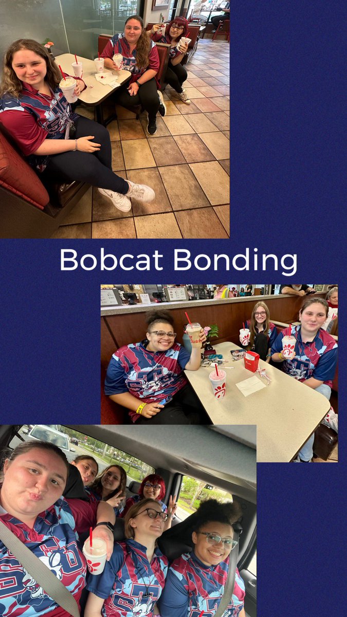Having some fun before heading to the airport to honor the veterans