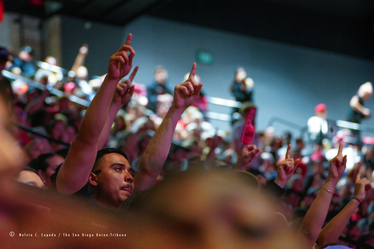 NelCepeda's tweet image. Aztecs’ win thrills fans at Viejas Arena and throughout the city #SDSUAztecs #SDSUAlumni #FinalFour #FinalFour2023 #SanDiego