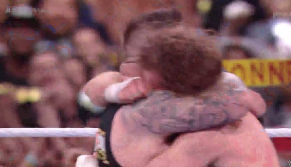 KEVIN OWENS &amp; SAMI ZAYN HAVE DEFEATED THE USOS TO BECOME UNDISPUTED TAG CHAMPIONS 🚨🚨🚨

Thus ending The Uso’s’ over 600 day record Title run.

What. A. Moment.

😭😭😭😭😭😭

#WrestleMania