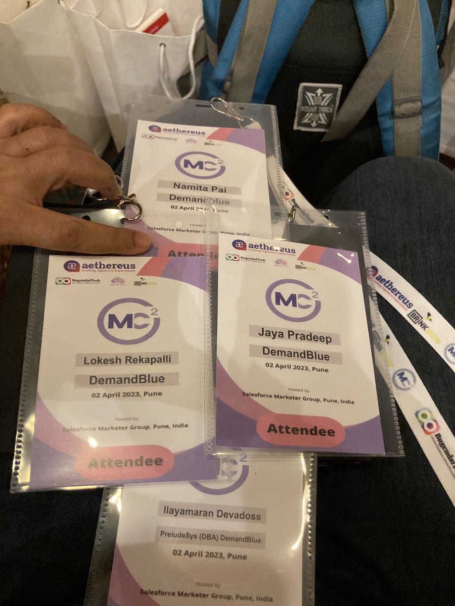 LokeshRekapalli's tweet photo. #momentmarketers #SFMC #DemandBlue #Martech #mc2 https://t.co/u8zeTAMvex