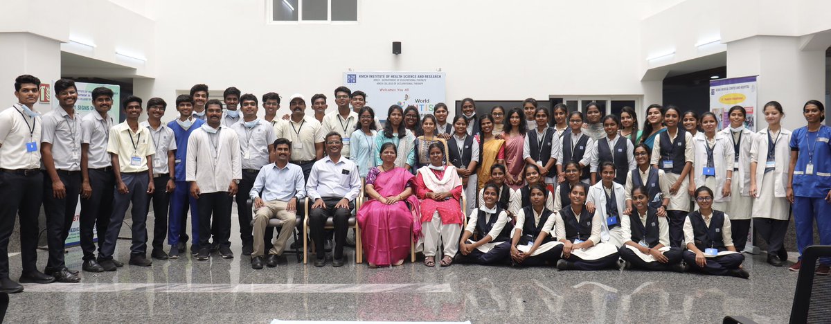 drkrishnansk's tweet photo. World Autism Awarensss Day 2023 @
Kmch Hospital-Department of Occupational Therapy, KMCH College of Occupational Therapy and KMCH Medical College jointly observed World Autism Awareness Day on Saturday at  KMCH IHSR Campus. https://t.co/yxi5ll5uT6