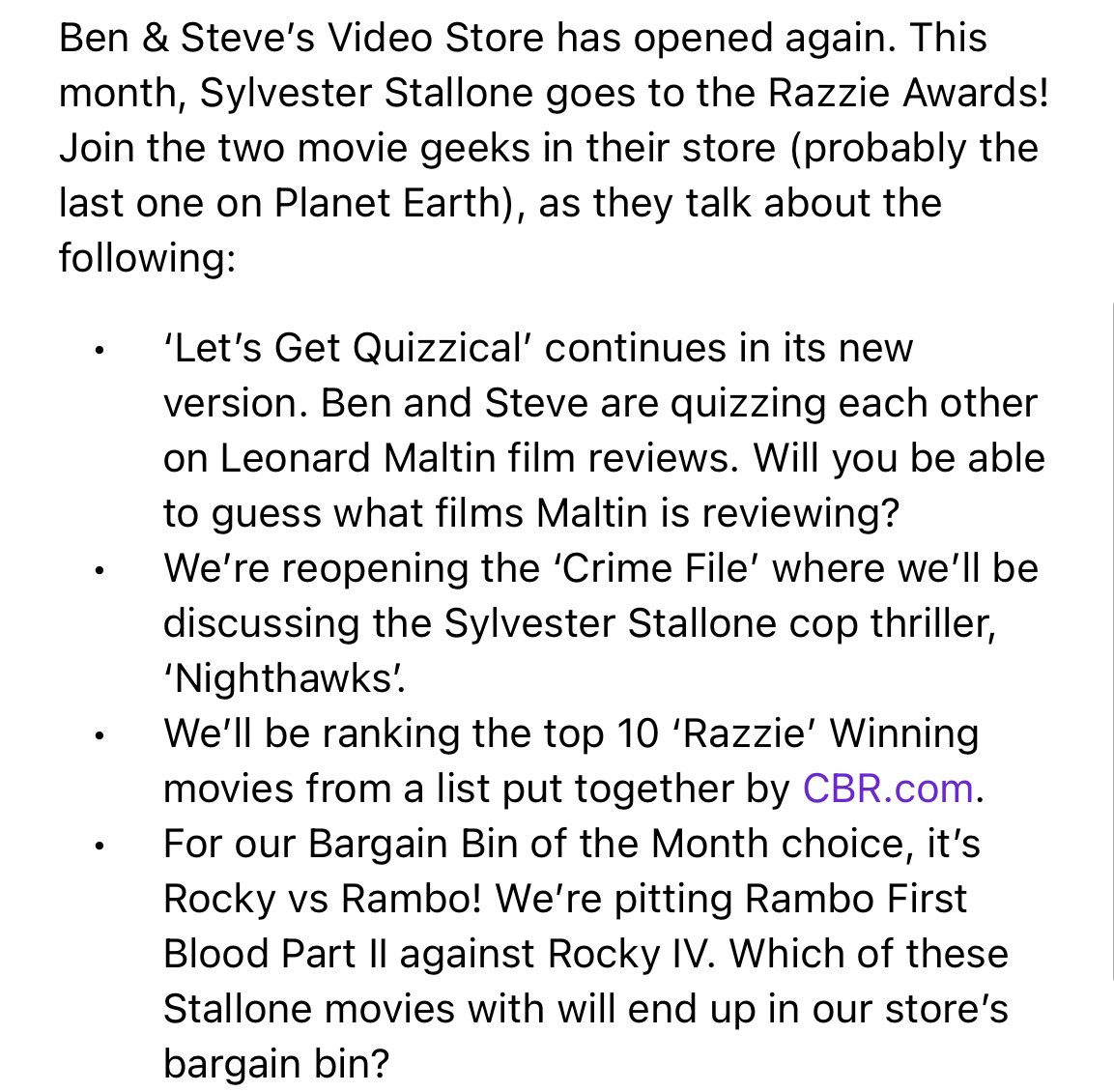 BenStevesVideo1's tweet photo. Our new episode is available now, wherever your cast your pods. https://t.co/Zt2MMHZzTE