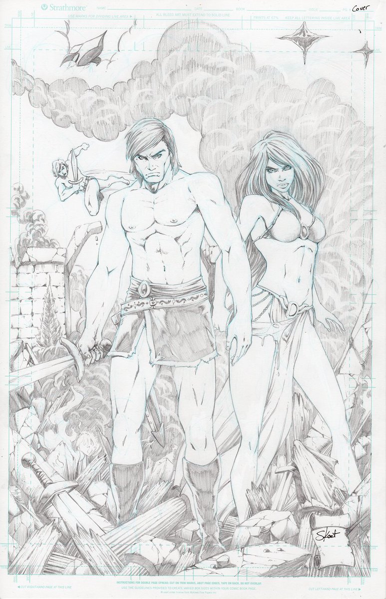 Skootsart's tweet photo. Hadn't shown this one yet, even though it's been done for almost 2 months. Another #Tandra cover. Not sure when this one is coming out yet, but I had some fun on this one. Plus, any time I get to collab with @coreyisinking and @derm_art89, I'm happy.
#indiecomics #comicart https://t.co/lVJaHdk7wu
