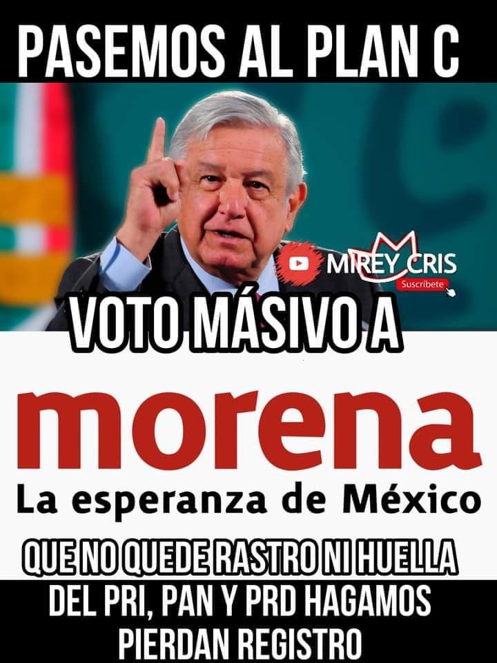 Y voy de nuevo!!
Hagamos más fuerte la comunidad de AMLO para luchar en contra del neoliberalismo y que el priand nunca vuelva a gobernar.

Voy a devolver el follow a todos los Amlovers que me sigan, como dice AMLO "Amor con Amor se Paga".

Ayúdame con RT para llegar a más