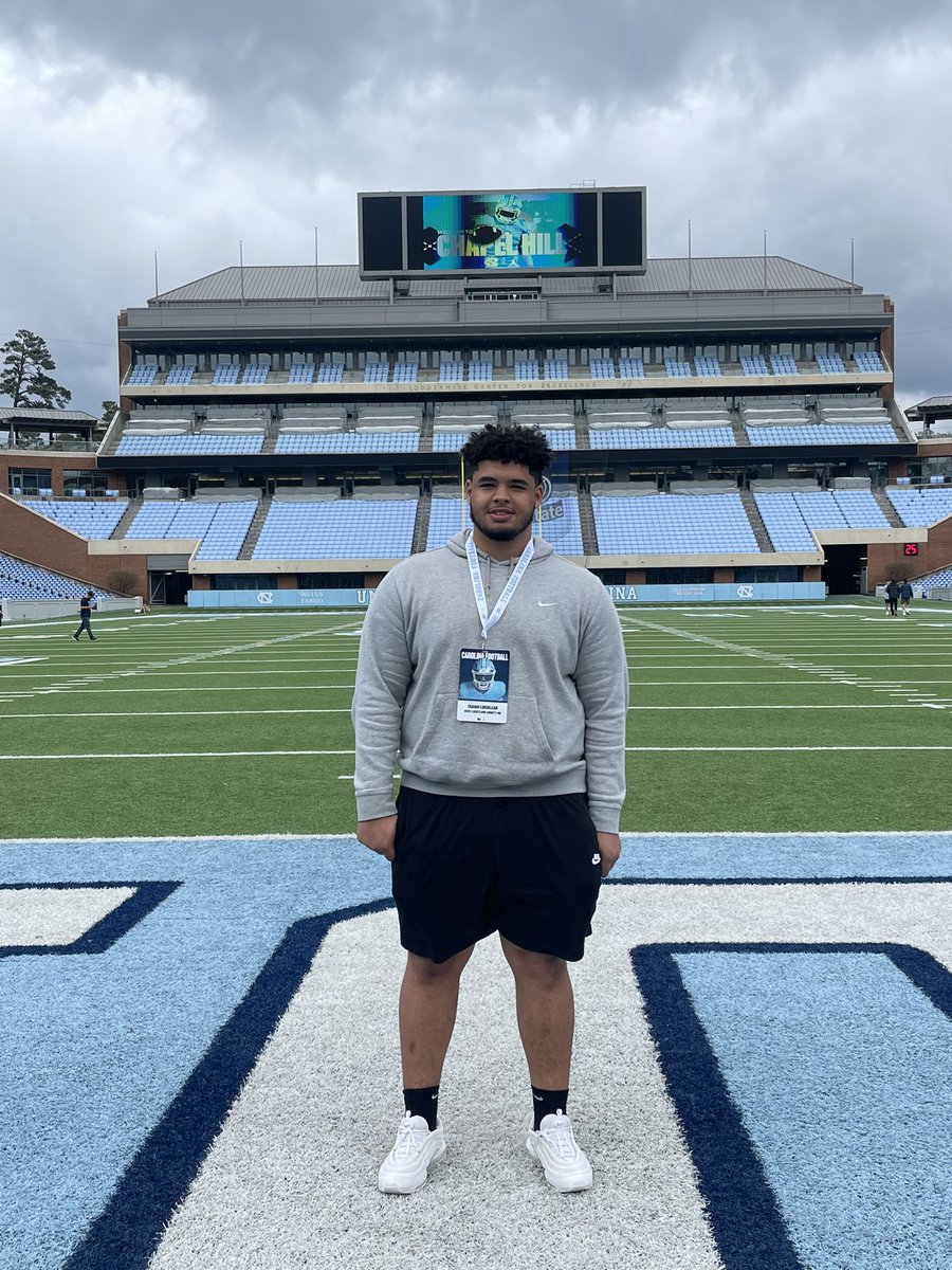IsaiahLocklearr's tweet photo. Great spring practice visit today at @UNCFootball @CoachBaileySHS @CoachMackBrown @CoachClemUNC @ChipLindsey11 @CoachGalloway7 https://t.co/OI3jit0mD7