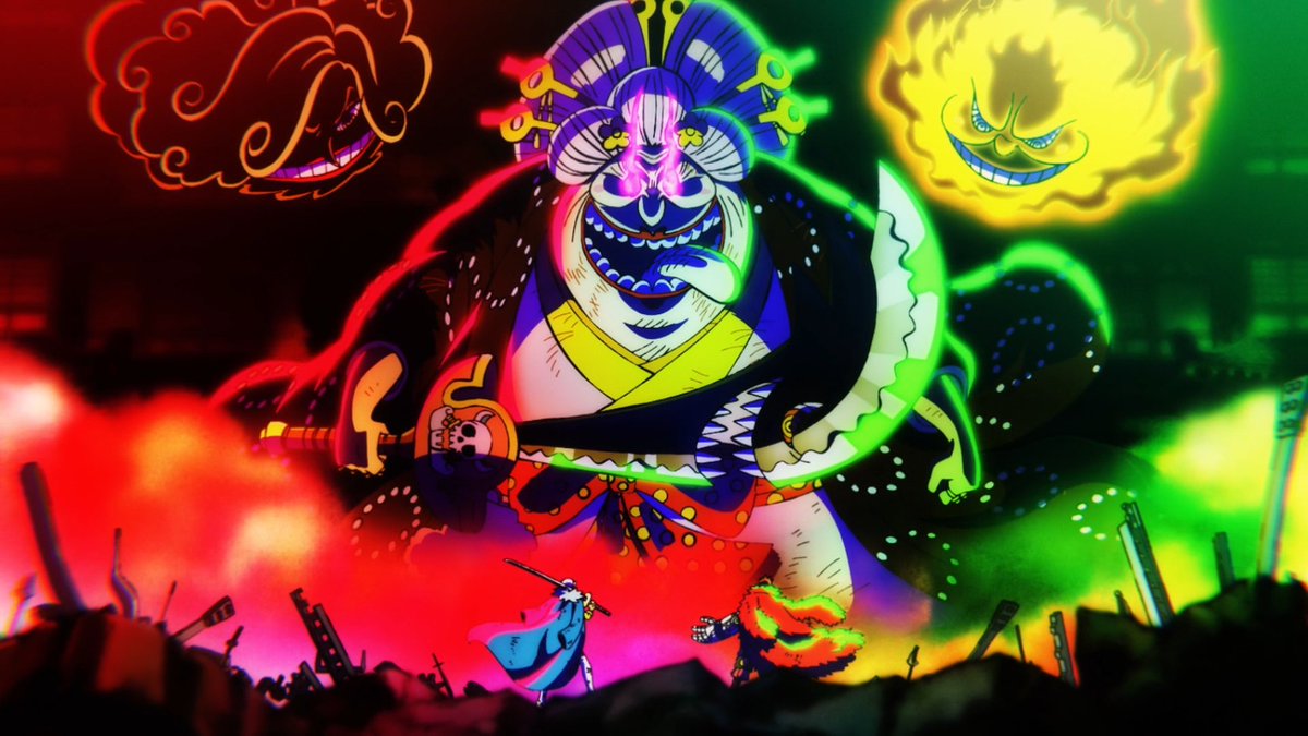 PokemanZ0N6's tweet photo. This shot is so fucking good you'd assume it's just a top tier fanart or a painting rather than just a shot from a weekly anime https://t.co/dXnoRaDWAp