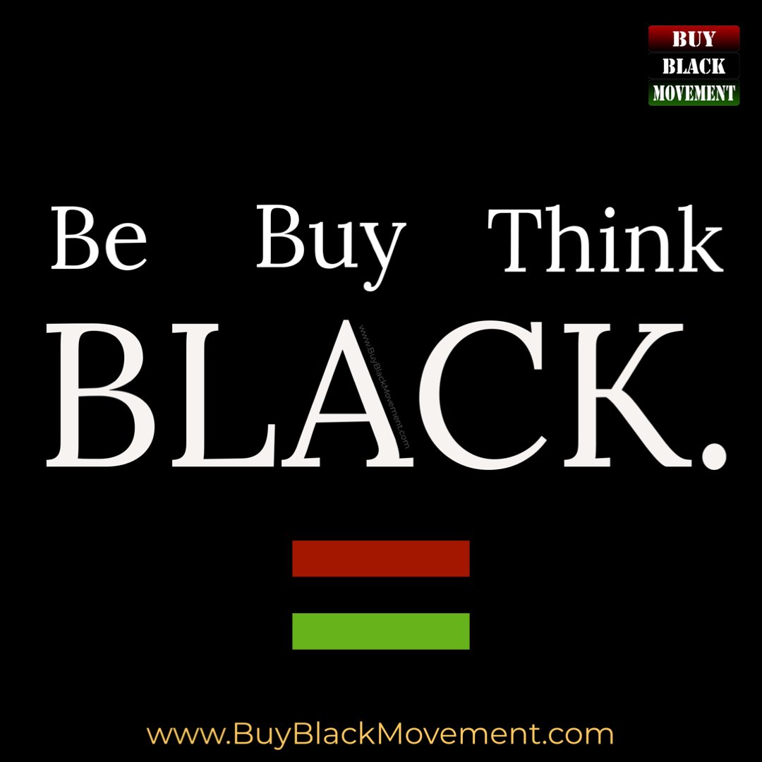 buyblackmovemnt's tweet photo. A recipe for Black success: Be, Buy, and Think BLACK.
❤️🖤💚Brought to you by https://t.co/njgwxL3j2L
#beblack #buyblack #thinkblack #blackpeople #blackunity #blackexcellence #blackisbeautiful #blackfirst #marcusgarvey #melaninpeople #blackskin #malcolmx #blackeconomics https://t.co/Fa6wafcuGe