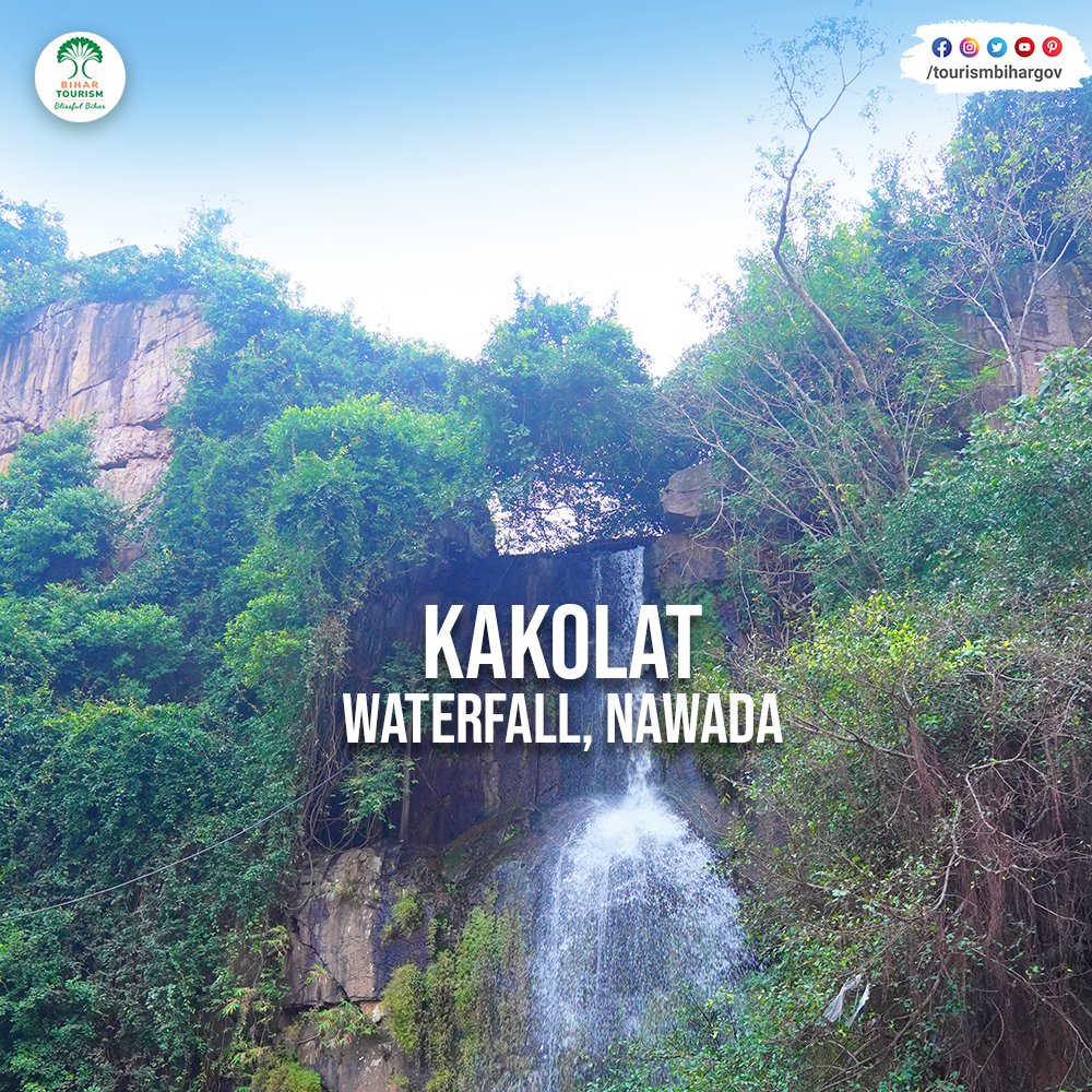 TourismBiharGov's tweet photo. Did you know #Bihar is home to several #waterfalls, another #hiddengem waiting to be explored? Add these stunning waterfalls to your bucket list and experience the refreshing water, lush greenery, &amp; serene surroundings.

#HiddenGemsofBihar @AbhaySinghIAS  @yadavtejashwi https://t.co/sAjTbU0Hvk