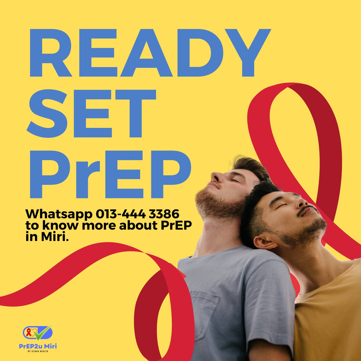 amitysea1's tweet photo. Ready Set PrEP!
Whatsapp me at 013-4443386 or DM to know more about free PrEP Program in Miri
#prep2umiri #gettingprep #gettested #knowyourstatus #getprotected #hivtestmiri #hivtestsarawak #stitestmiri #stitestsarawak #jejakahealth https://t.co/JUo0gM6sar