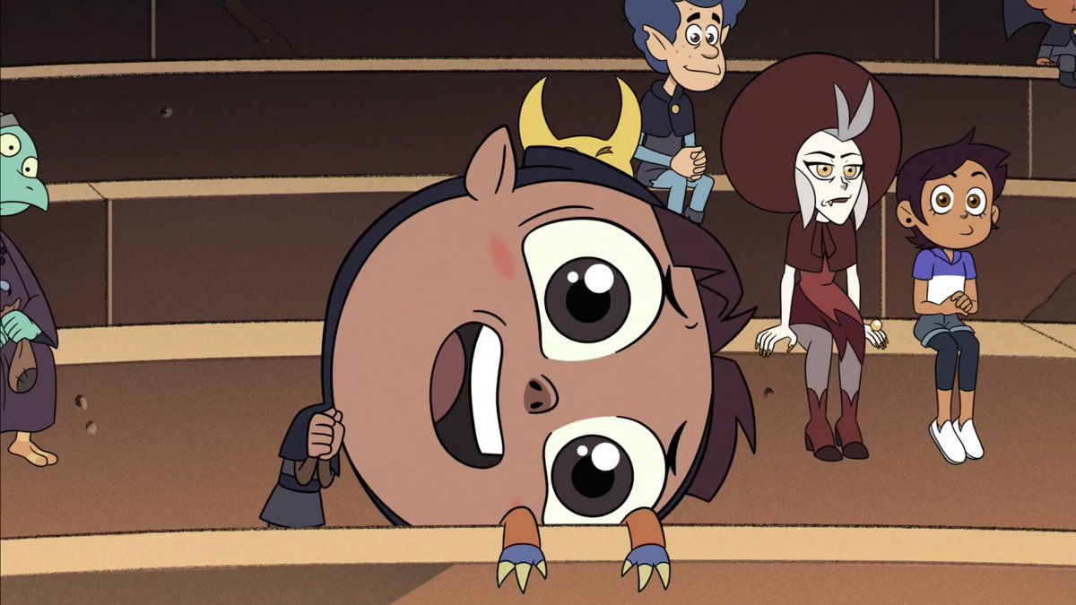 amitylovemail's tweet photo. fun toh continuity error: the characters placed in the seating in convention is inconsistent in almost every shot

i.e. amity is in totally different locations and mattholomule is in the bottom then top row both seconds apart https://t.co/1WxByUw0lK