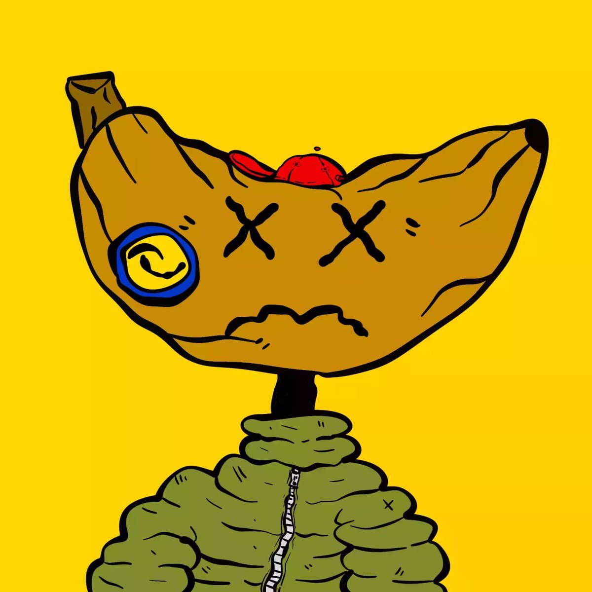 Just minted this ripe boi in a puffer jacket with a Dutchee hat for $0.14 🍌

@dark_wampa is always bringing the fun to everyone on <a href="/WAX_io/">WAX</a>

Low key he’s one of the OGs of WAX PFPs 💯 IYKYK