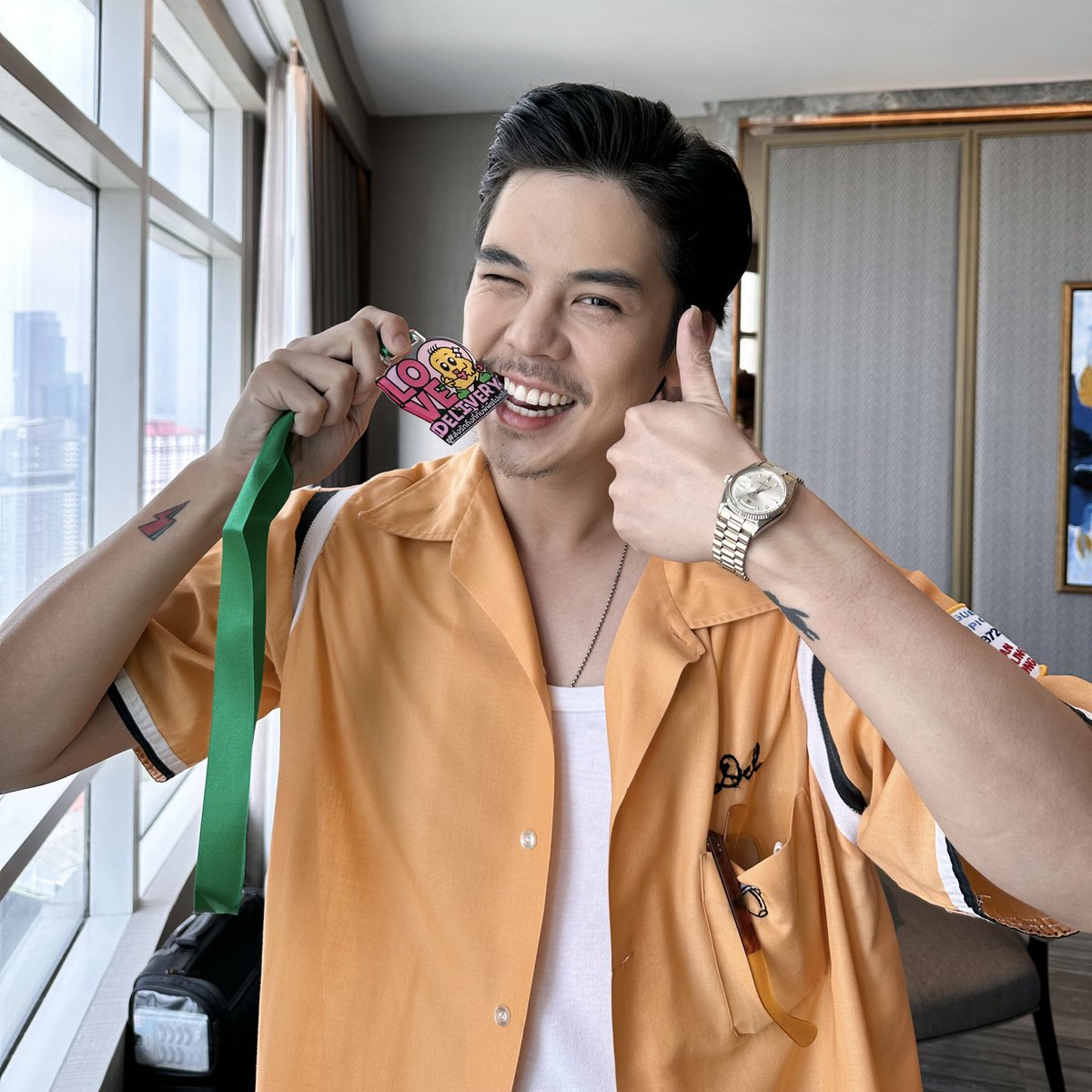 Love Delivery #ส่งรักถึงที่กับพี่พีชโปเตโต้ 💖
พี่พีชพร้อมแล้ว First stopแรกชาวลาดพร้าวพร้อมยัง 🥰
🕚 11.30 เจอกันคร้าบบบบ

#PotatoCornerTH #LoveDelivery #พีชพชร