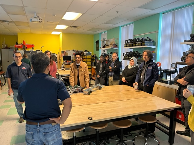 It was an incredible experience to present our projects to the North Texas Harmony Principals. We were able to show our projects and hopefully inspire and show the true potential of engineering that students are capable of!