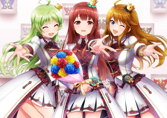 ことめぐエレXできたミリオンおめでとう～#ミリシタ #祝ミリオンライブ10周年 