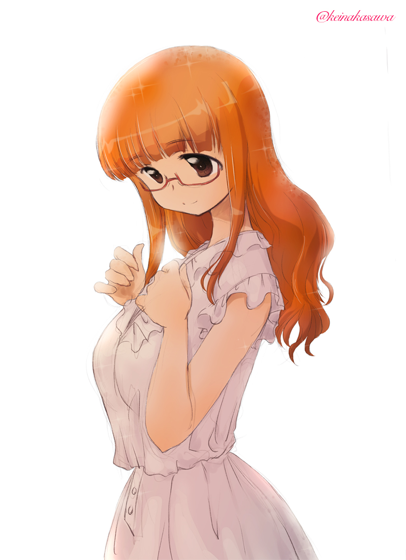 武部沙織 「過去絵もすこし晒します#私服ガルパン 」|なかさわけい㌠のイラスト