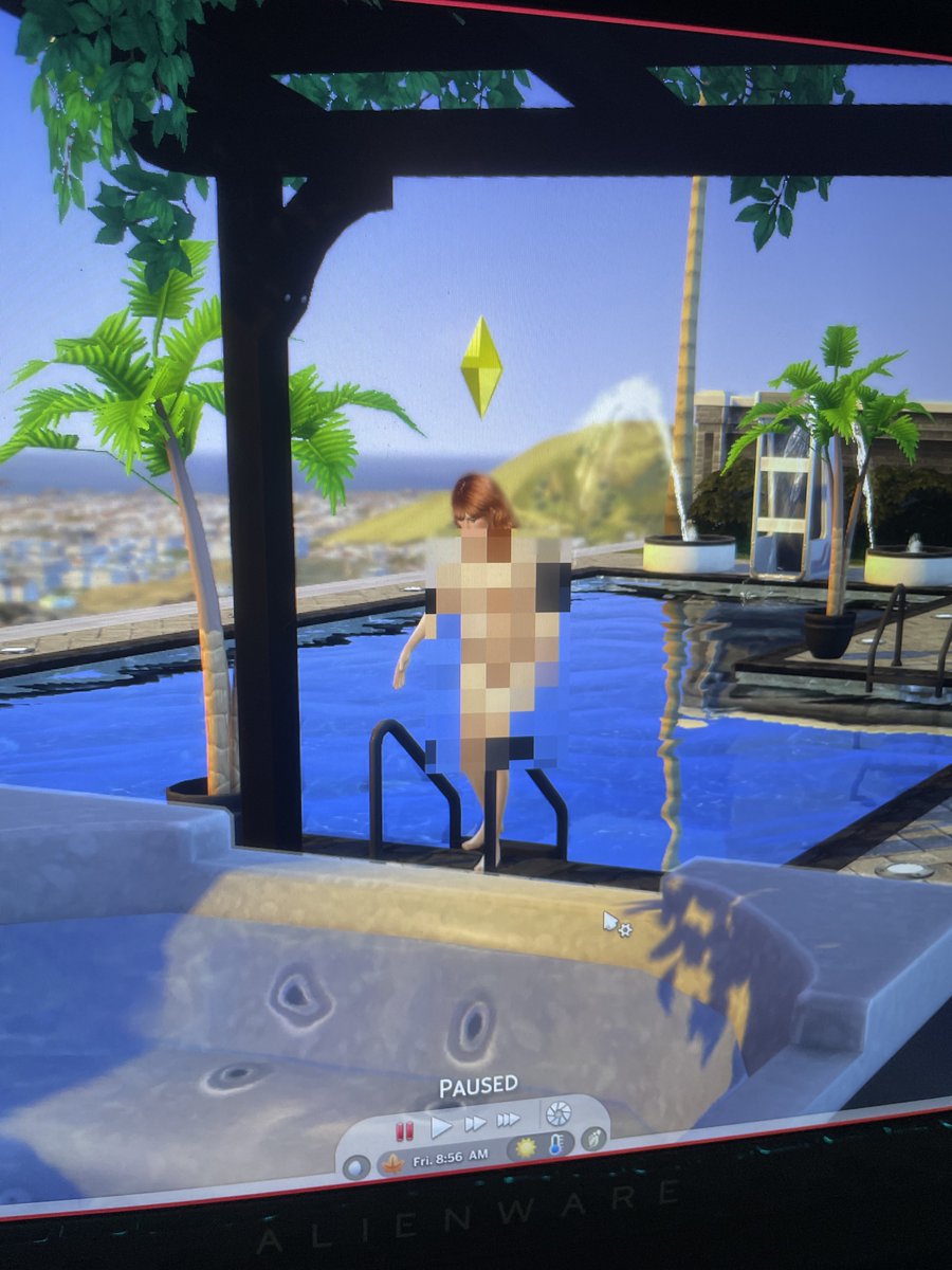 squeakaw's tweet photo. US: @tiktok_us  is dangerous! Ban it! Meanwhile, @TikTokSupport permanently bans my account (which has never had any violations) for "nudity and sex" because my SIMS dared go skinny dipping in all their fully-censored glory. The audacity, @shouchew. I thought you were cool. https://t.co/ACAayyEqXc