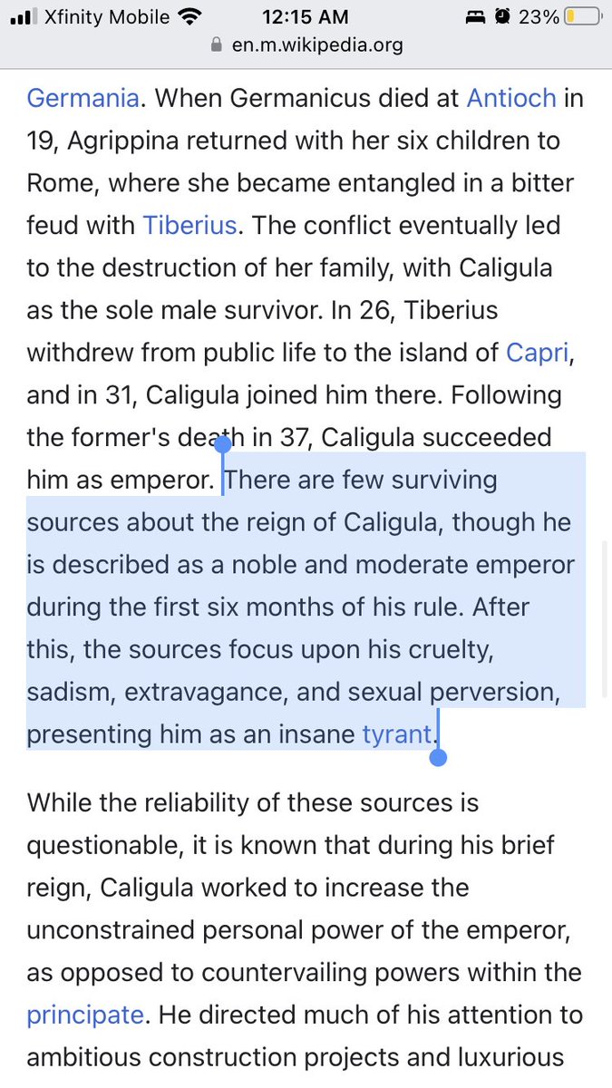 Swamp_Man41's tweet photo. Caligula the werewolf was loosely based on the third Roman emperor also named Caligula #TenIslandsTrivia https://t.co/2C1rn3Ta6q