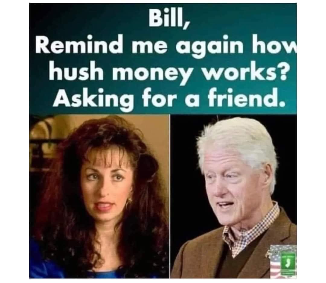 #hypocrites #hushmoney #Clinton