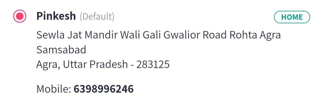 jaindd73738's tweet photo. Order ID # 1229572 11209737785401 Create n e w return need to change pickup address Last return cancel due to address issue @myntra https://t.co/tzj3A1LIro