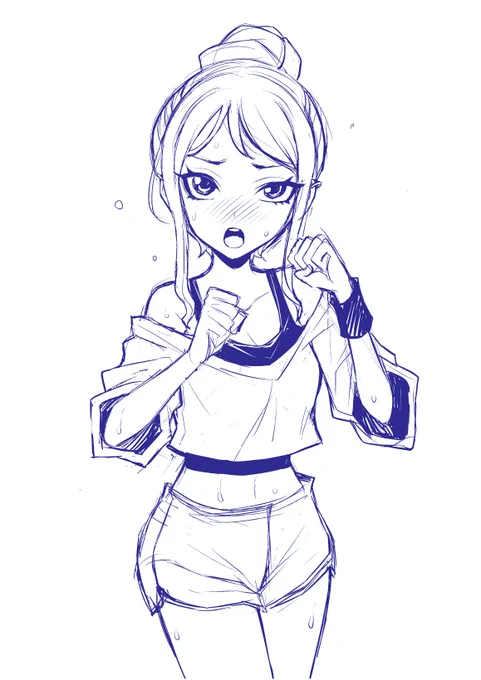 没にした下絵 