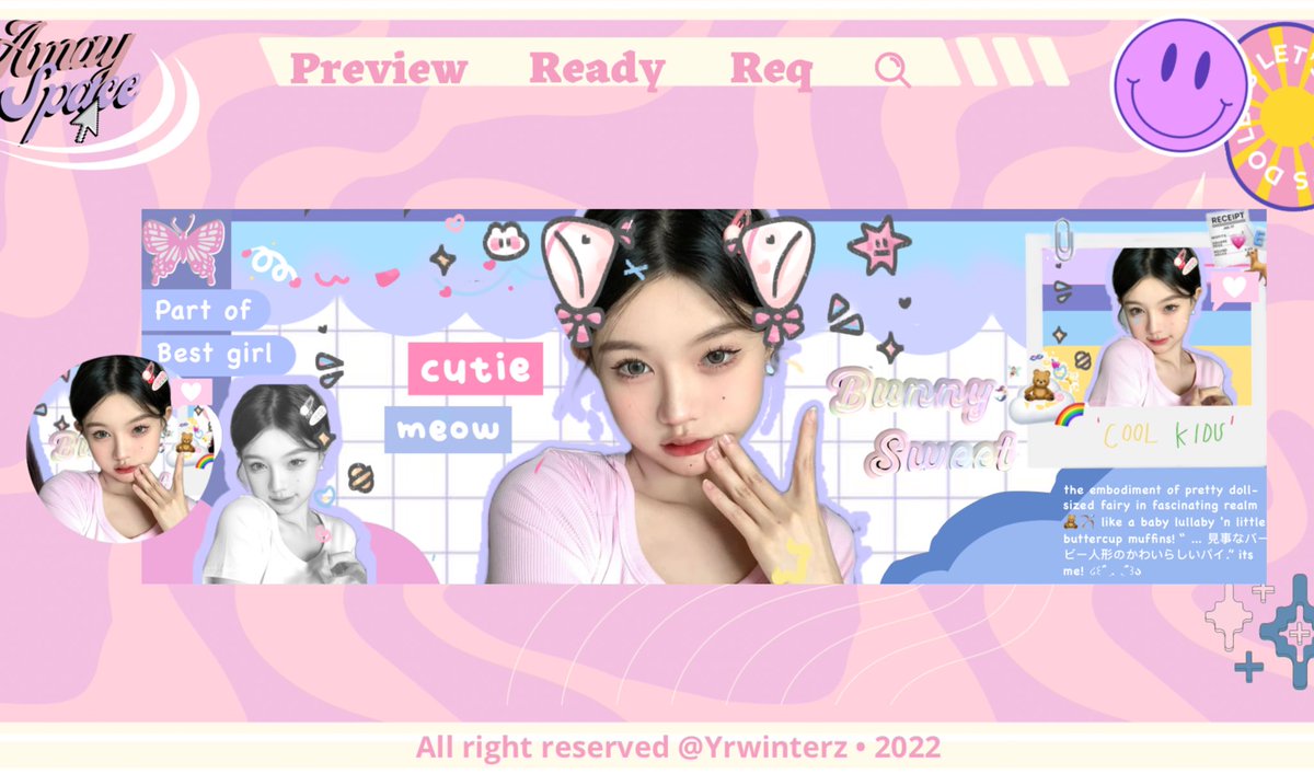 Yrwinterz's tweet photo. Help rt &amp; like? Thanks^^
layout cute from amay space! 🫶🏻 Yuu jajan layout ready stok nya 🌷 9k/each get ava png only yap [Open made by req] dengan fee (+1k) Dm for take this!^^

sebut chara + payment yap

Payment : spay/ dana only #zonauang #zonajajan https://t.co/edu57tVlYU