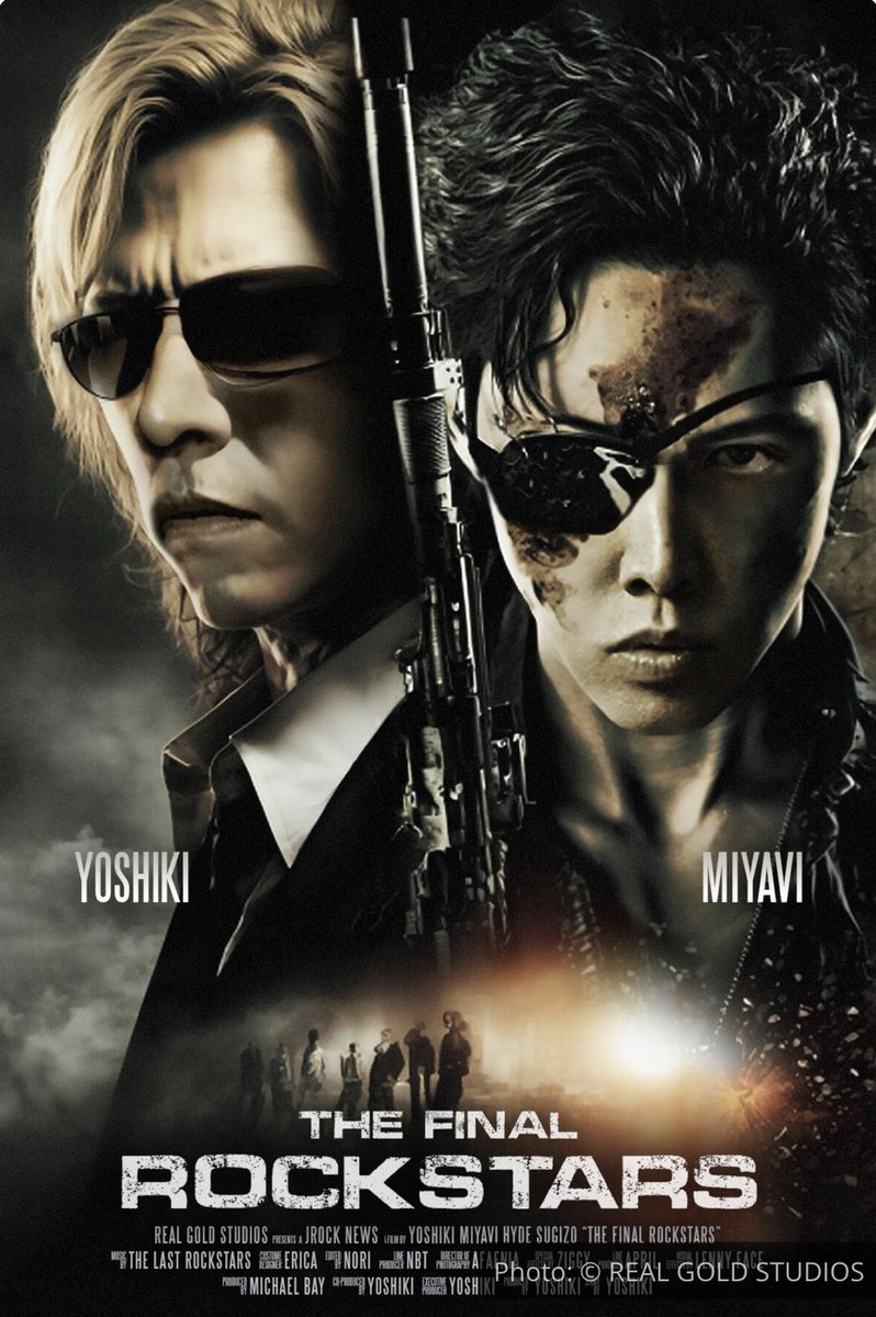 MIYAVI_OFFICIAL's tweet photo. 2023 summer

Only in theaters 

@LAST_ROCKSTARS 
@YoshikiOfficial 
@HydeOfficial_ 
@SUGIZOofficial 
@MIYAVI_STAFF 

#TheFinalRockstars https://t.co/zPPmMfvBuS