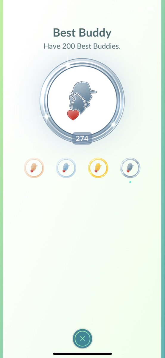 Given the amount of effort, I’m glad it credited my prior efforts. 
#PokemonGo #Jirachi