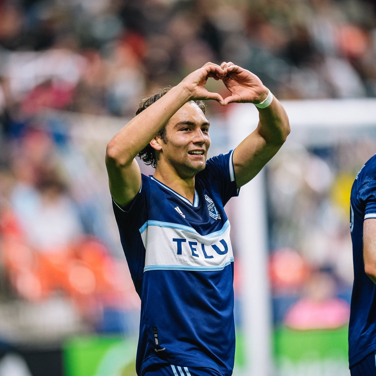 WhitecapsFC's tweet photo. Simon Becher becomes the fastest player in league history to score his first four @MLS goals, doing so in just 87 minutes of game action.

#VWFC | @simon_becher101 https://t.co/yDRqeFZAGT