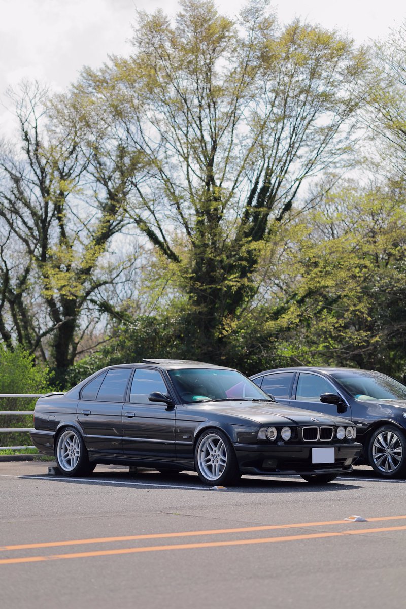 v36_55th's tweet image. 友達の車がカッコ良すぎる

#BMWE34 #E34