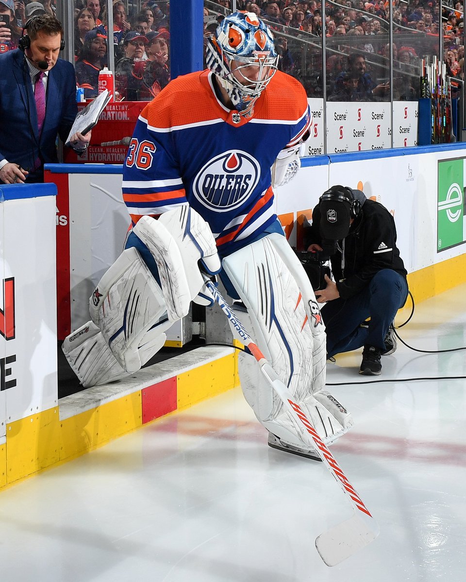 EdmontonOilers's tweet photo. SOUP WAS SCALDING TONIGHT 🥵

Jack secured the shutout with 36 saves. https://t.co/IGaELxqmau